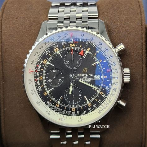 breitling navitimer black outfit|Breitling Navitimer gmt 46mm.